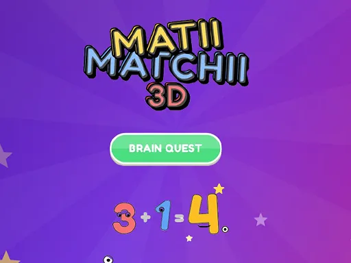 MathMates 3D: Brain Quest